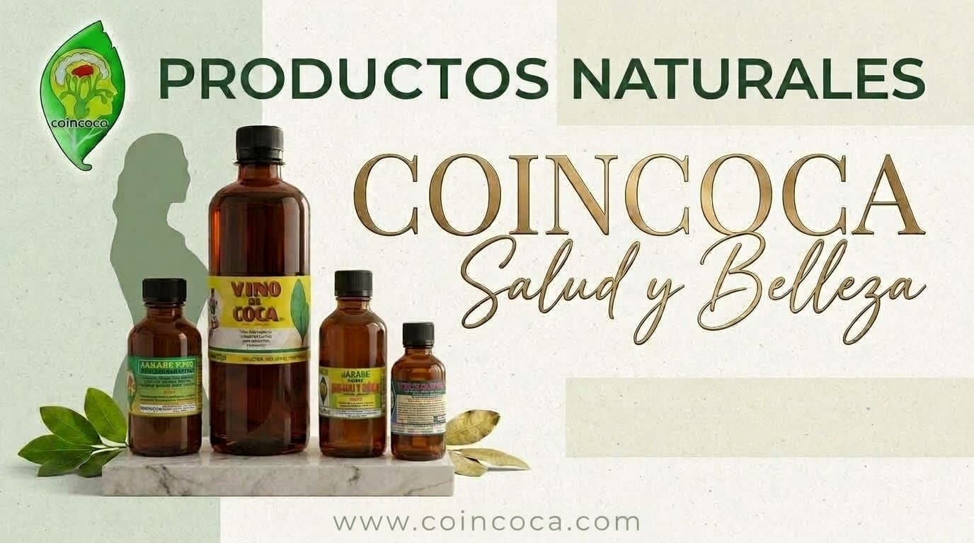 Productos naturales COINCOCA — vino de coca, jarabes y extractos